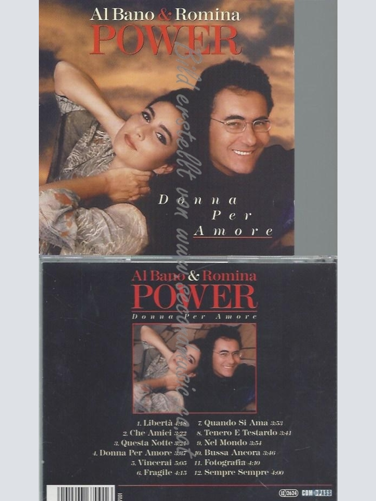 CD--AL BANO--DONNA PER AMORE