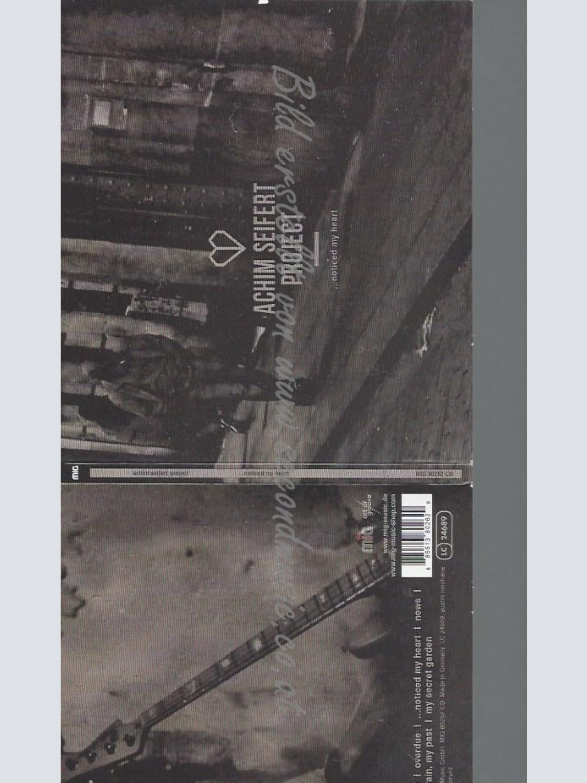 CD--ACHIM PROJECT SEIFERT--NOTICED MY HEART
