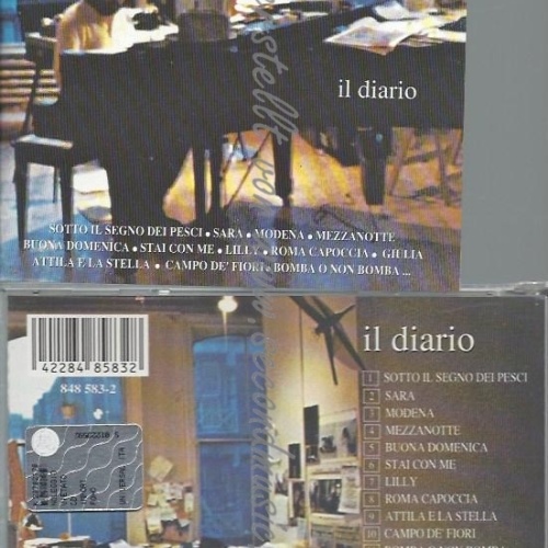 CD--ANTONELLO VENDITTI--IL DIARIO