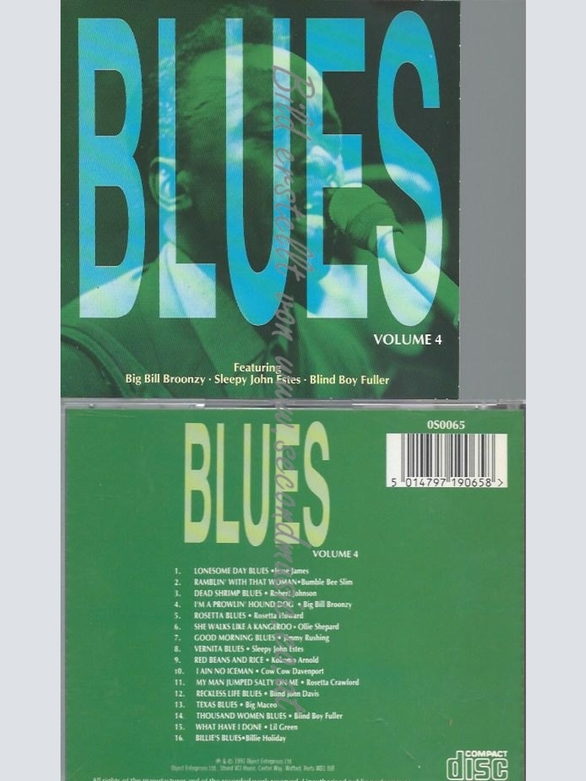 CD--BLUES COLLECTION VOLUME 4
