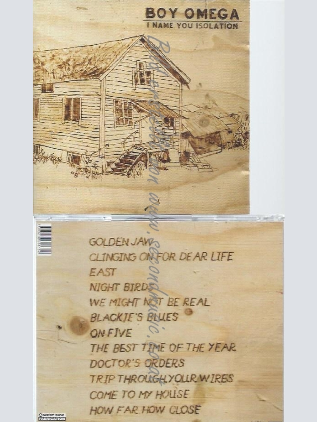 CD--BOY OMEGA--I NAME YOU ISOLATION