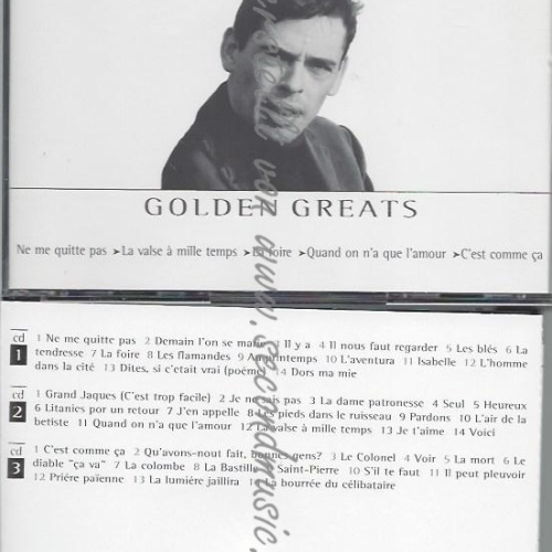 CD--BREL,JACQUES--GOLDEN GREATS | BOX-SET