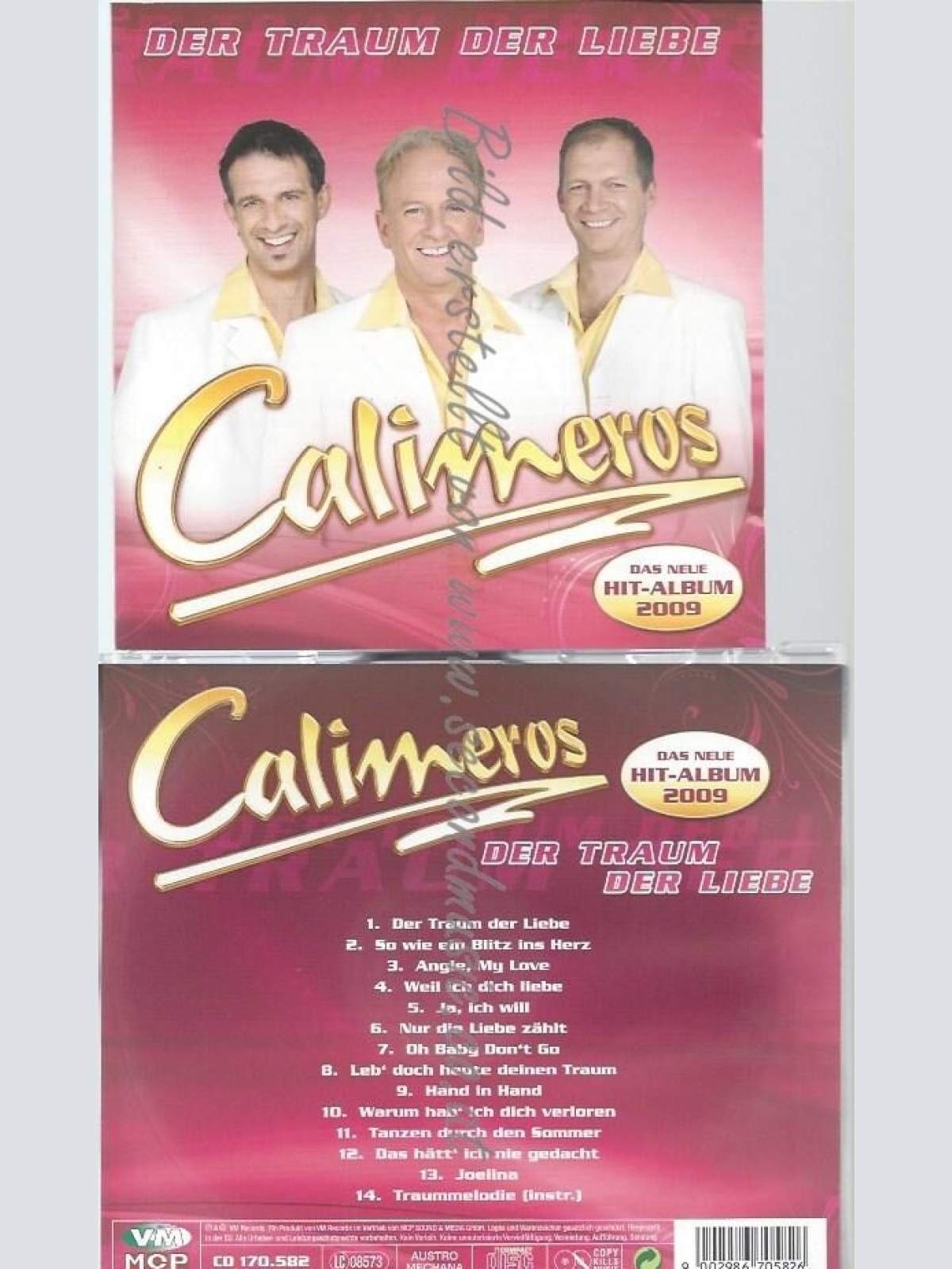 CD--CALIMEROS--DER TRAUM DER LIEBE