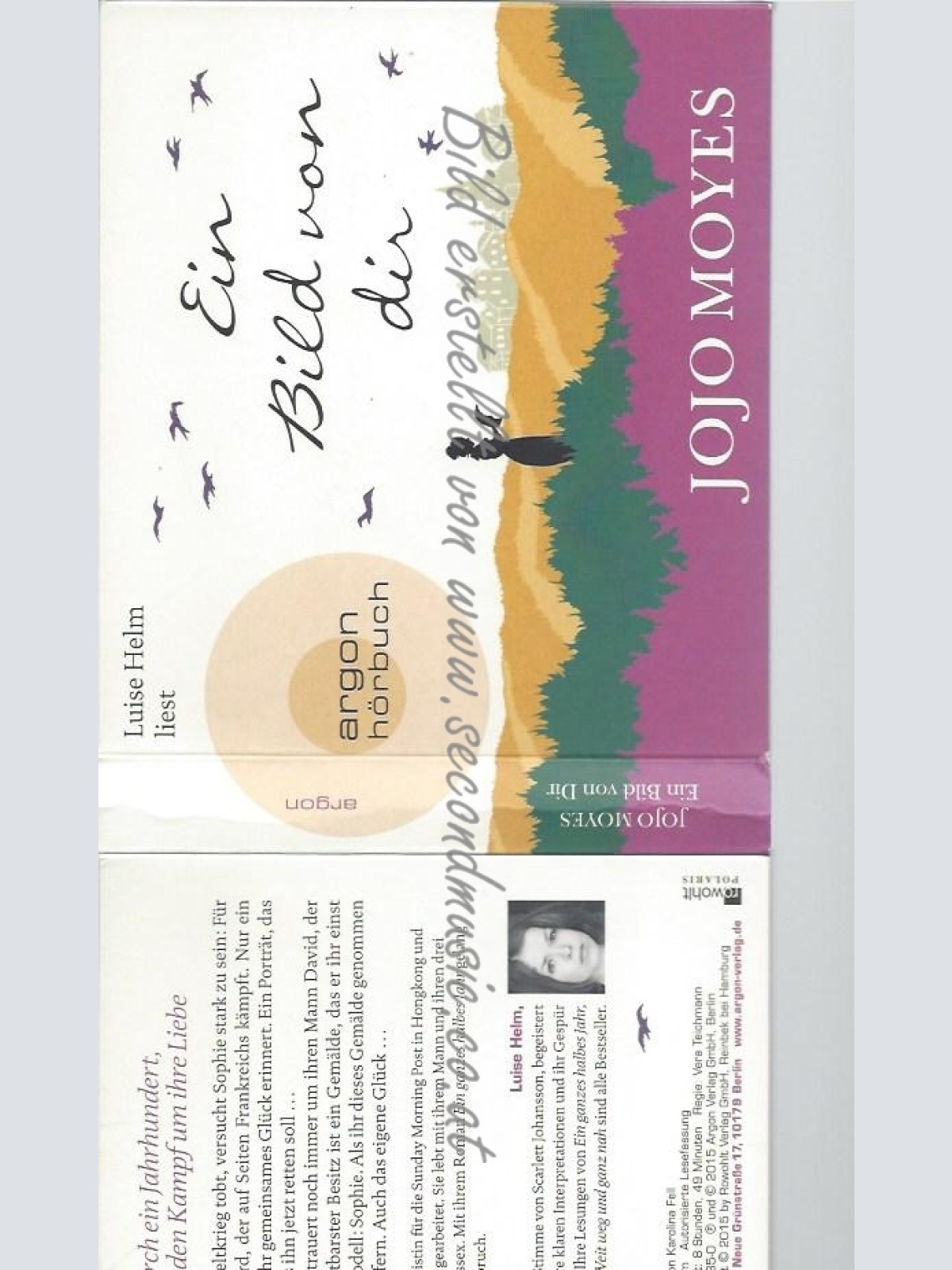 CD--DIR19. JANUAR  | AUDIOBOOK/ JOJO MOYES UND LUISE HELM--EIN BILD