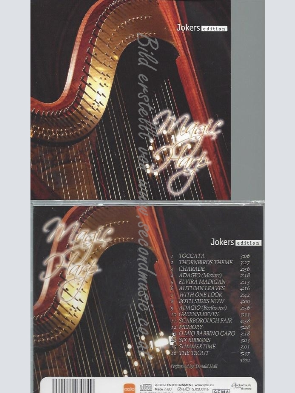 CD--DONALD HALL--MAGIC HARP