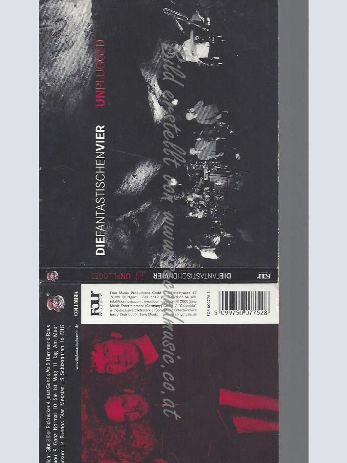 CD--DIE FANTASTISCHEN VIER--MTV UNPLUGGED