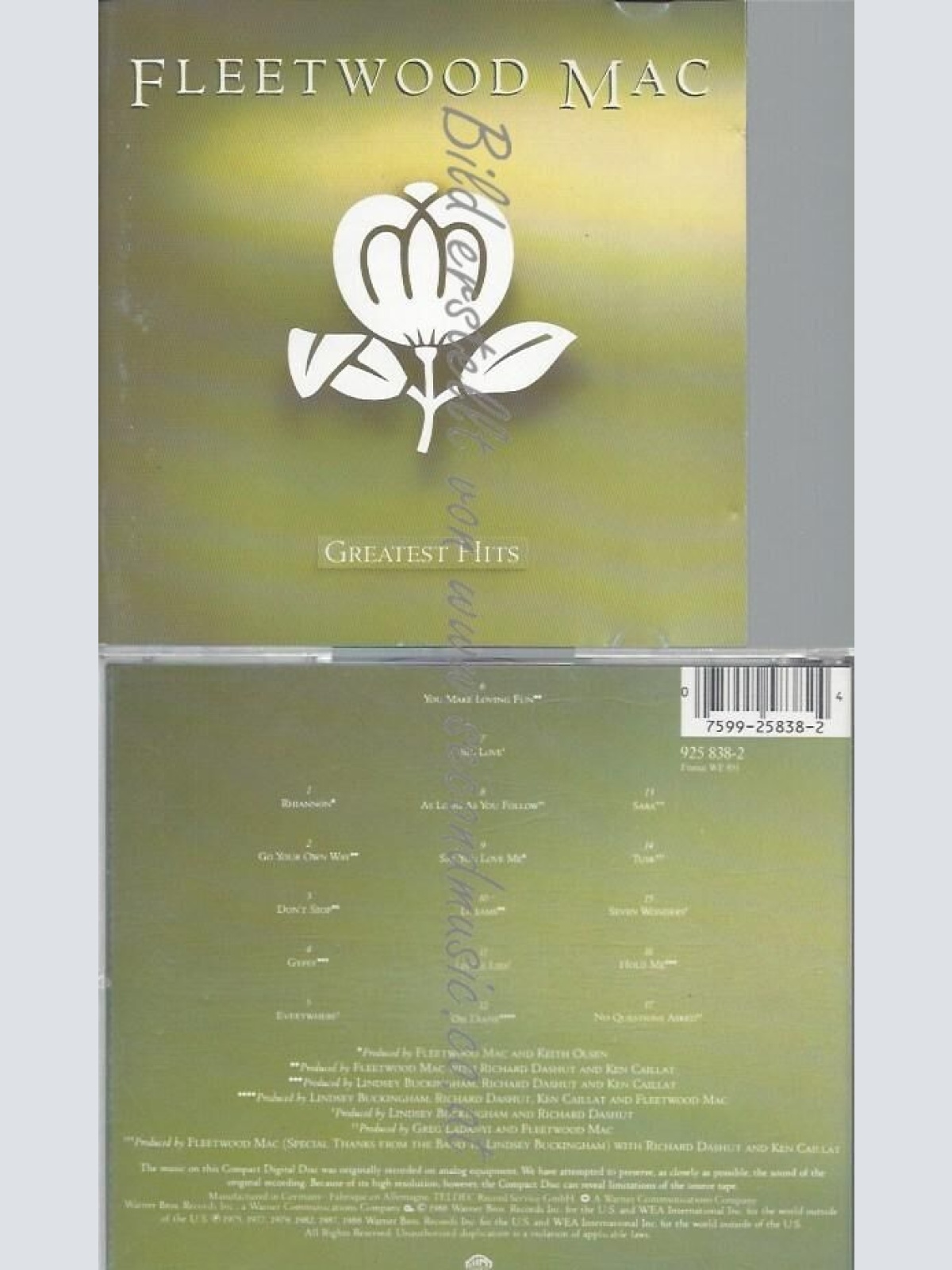 CD--FLEETWOOD MAC--GREATEST HITS