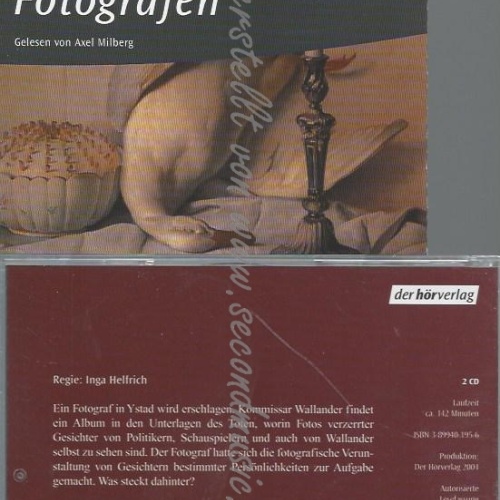 CD--HENNING MANKELL UND AXEL MILBERG--DER TOD DES FOTOGRAFEN16. APRIL  | GEKÜRZT