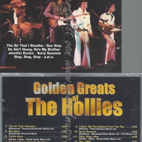 CD--HOLLIES--GOLDEN GREATS OF | IMPORT