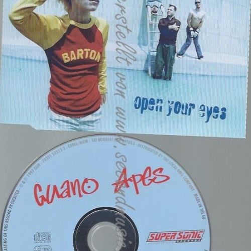 CD--GUANO APES--OPEN YOUR EYES | SINGLE