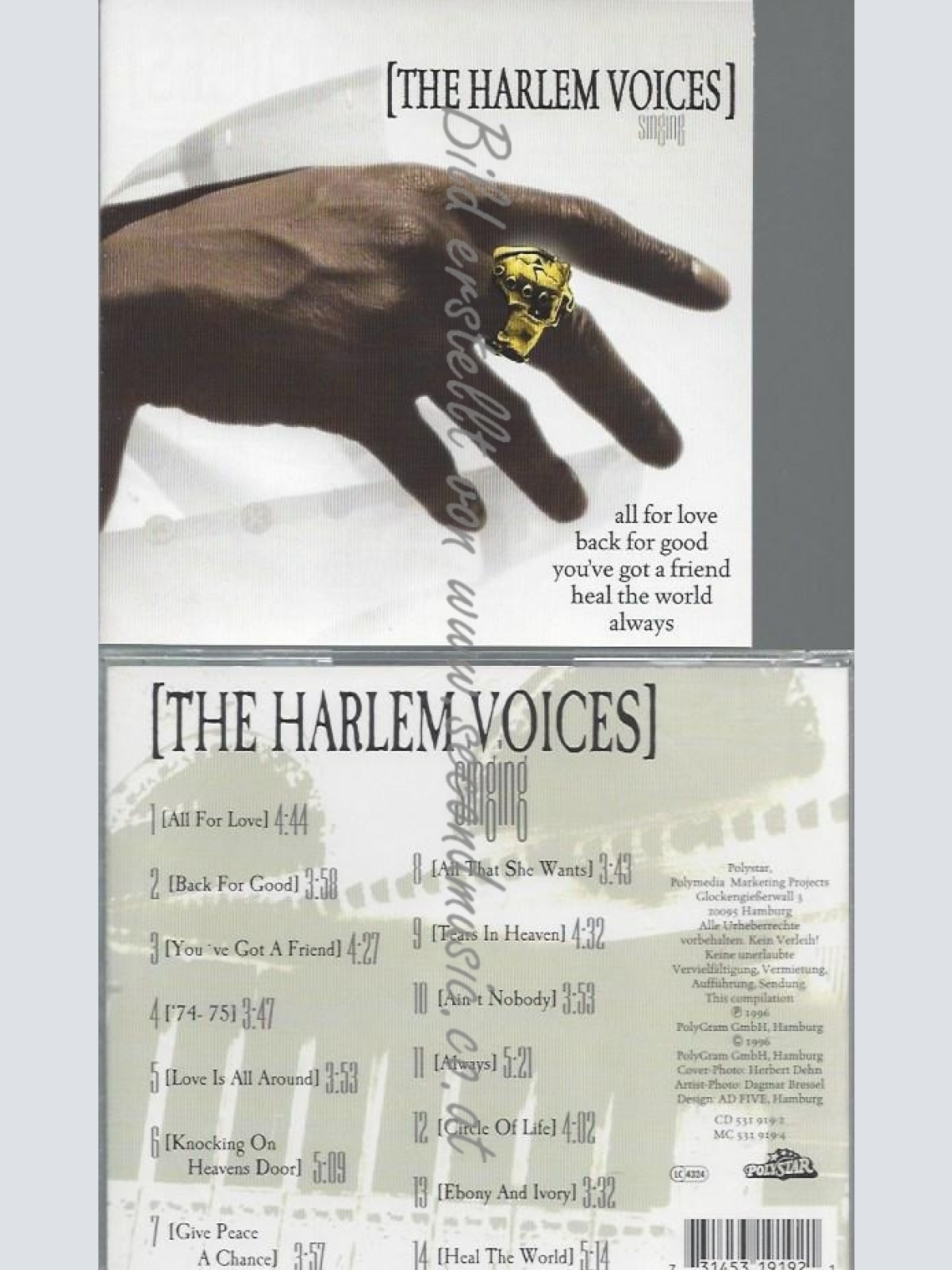 CD--HARLEM VOICES,THE--THE HARLEM VOICES