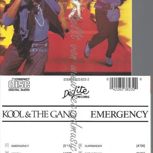 CD--KOOL & THE GANG--EMERGENCY