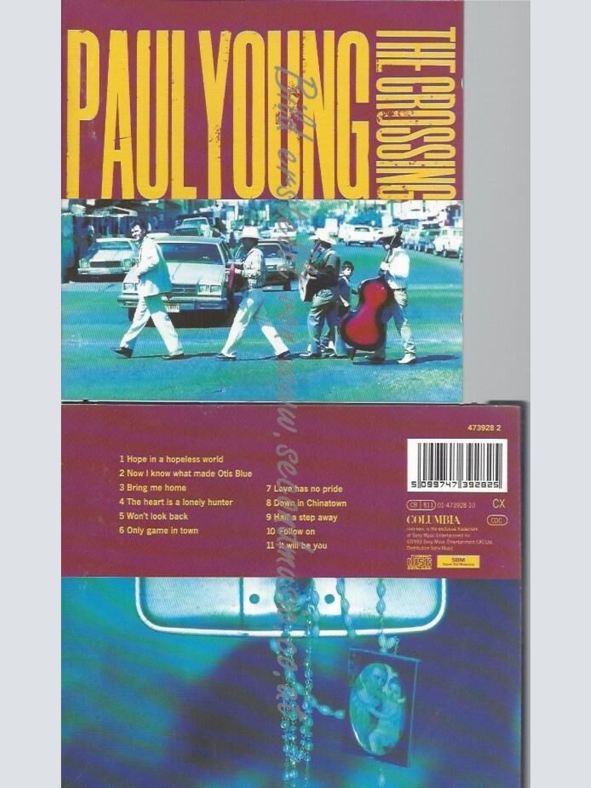 CD--PAUL YOUNG--THE CROSSING