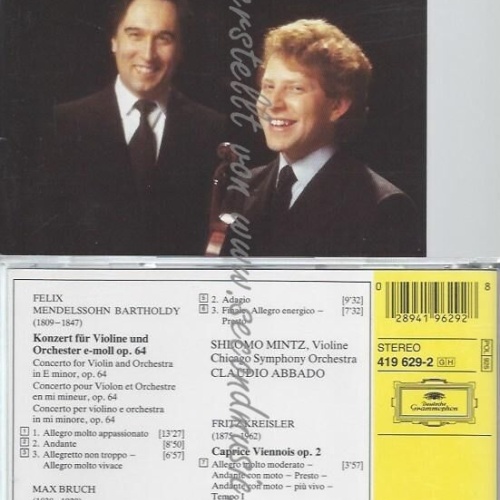 CD--SHLOMO MINTZ UND CLIFFORD BENSON--VIOLINKONZERTE