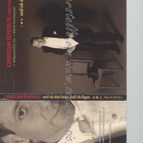 CD--SCHODOS,CHRISTIAN UND HEYMANN,WERNER RICHARD--WEIL ICH DICH LIEBE,MUSS ICH L