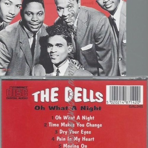 CD--THE DELLS--OH WHAT A NIGHT