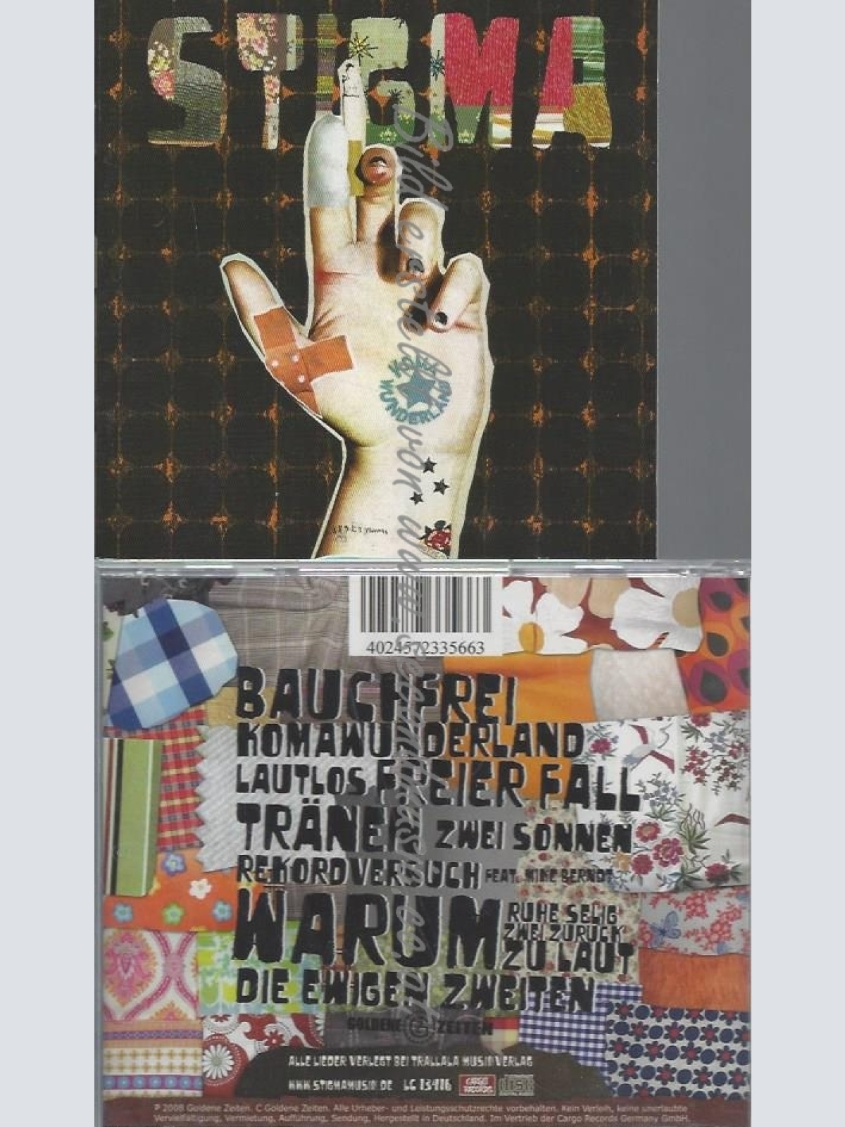 CD--STIGMA--KOMAWUNDERLAND