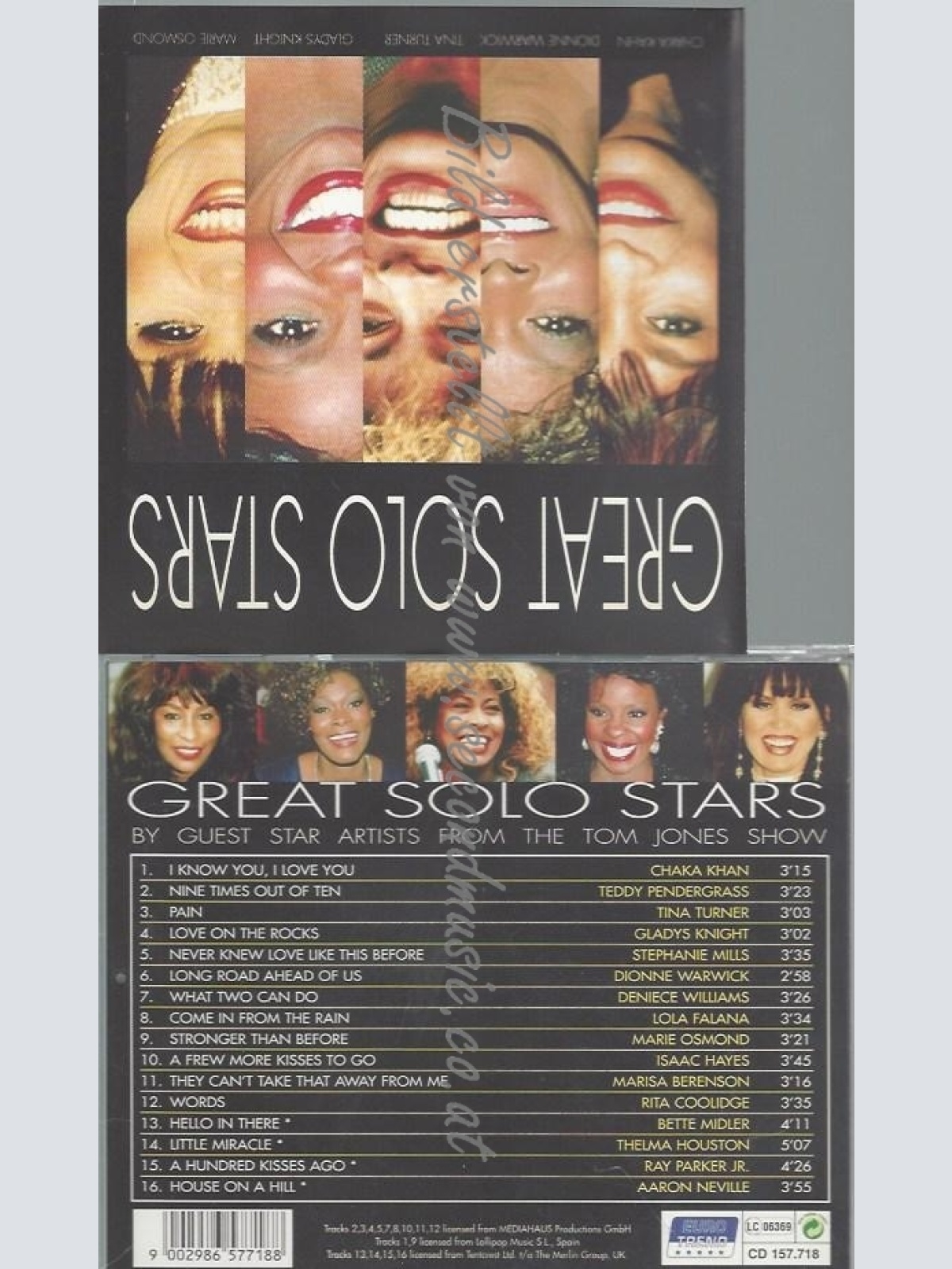 CD--VAR--GREAT SOLO STARS | IMPORT