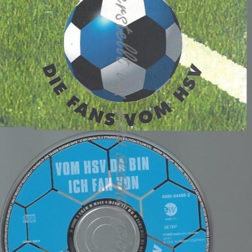 CD---3 VERSIONS, -SINGLE/ FANS VOM HSV--VOM HSV DA BIN ICH FAN