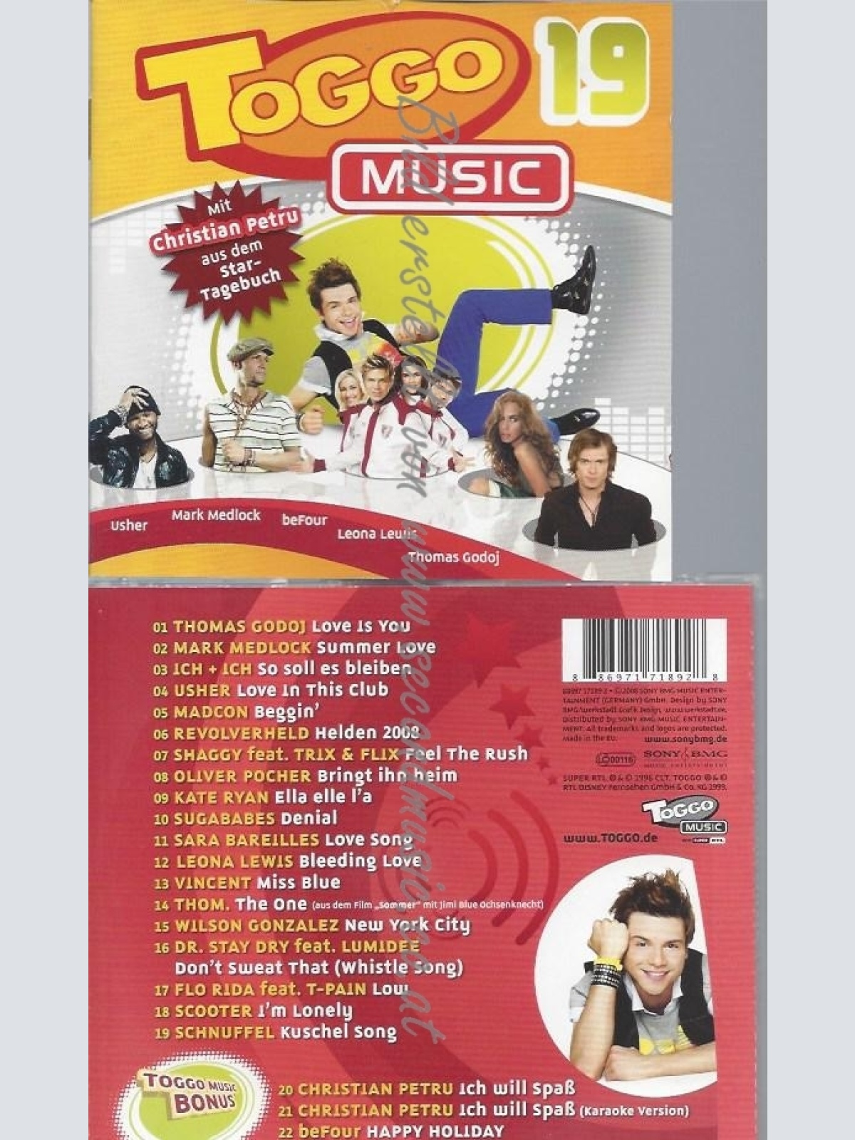 CD--VARIOUS--TOGGO MUSIC 19