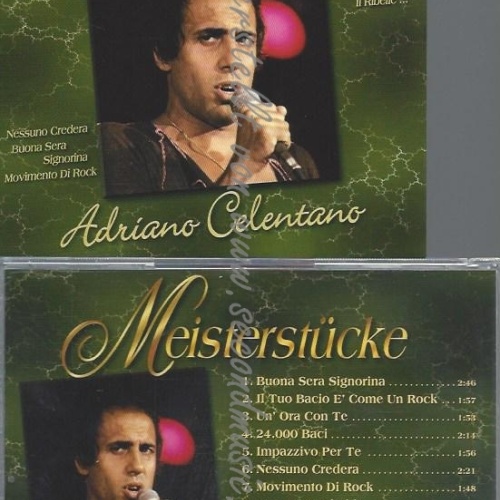 CD--ADRIANO CELENTANO--MEISTERSTÜCKE