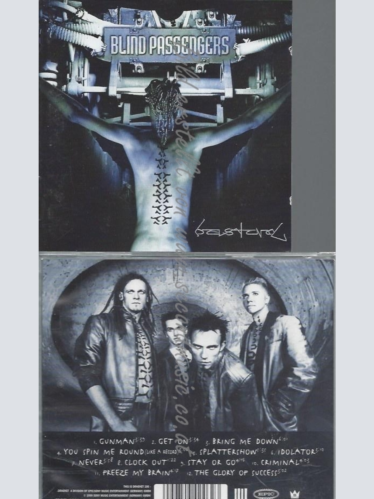 CD--BLIND PASSENGERS--BASTARD