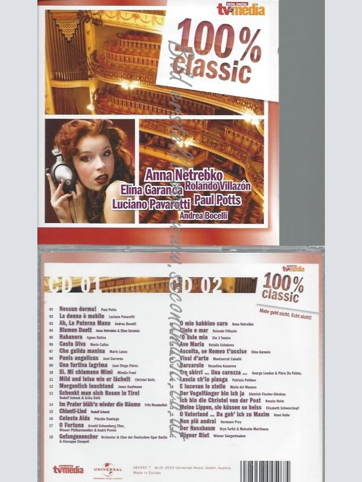 CD--DIVERSE POP--TV-MEDIA-100 CLASSIC | DOPPEL-CD