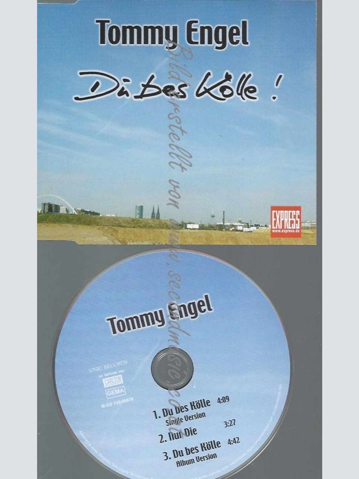 CD--ENGEL,TOMMY--DU BES KOELLEAUDIOBOOK
