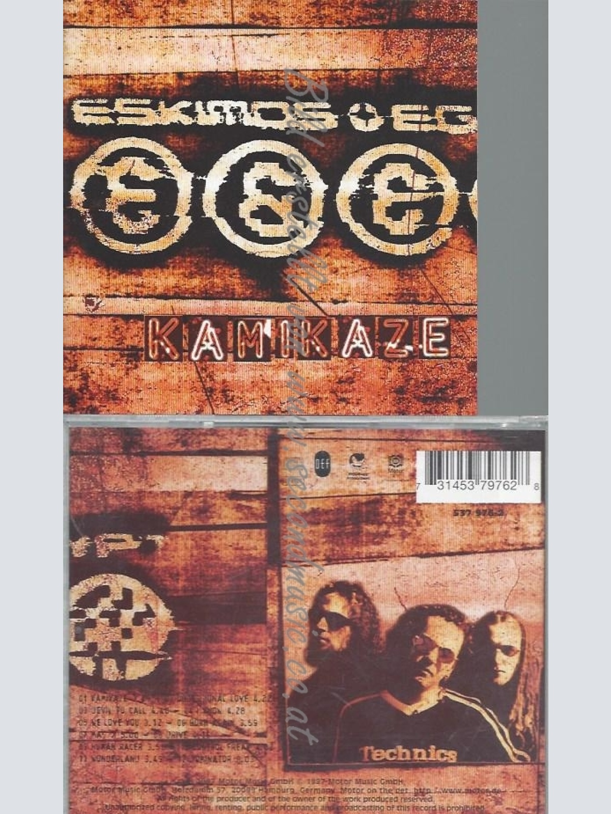 CD--ESKIMOS & EGYPT--KAMIKAZE