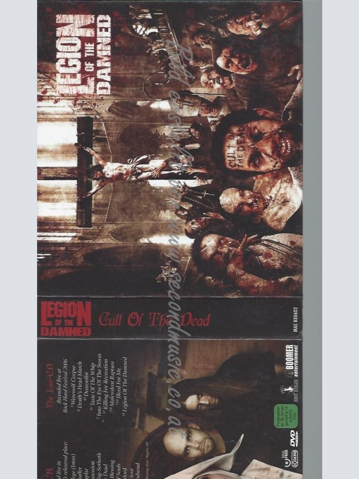 CD--LEGION OF THE DAMNED--CULT OF THE DEAD -LTD.DELUXE ED.- | CD+DVD