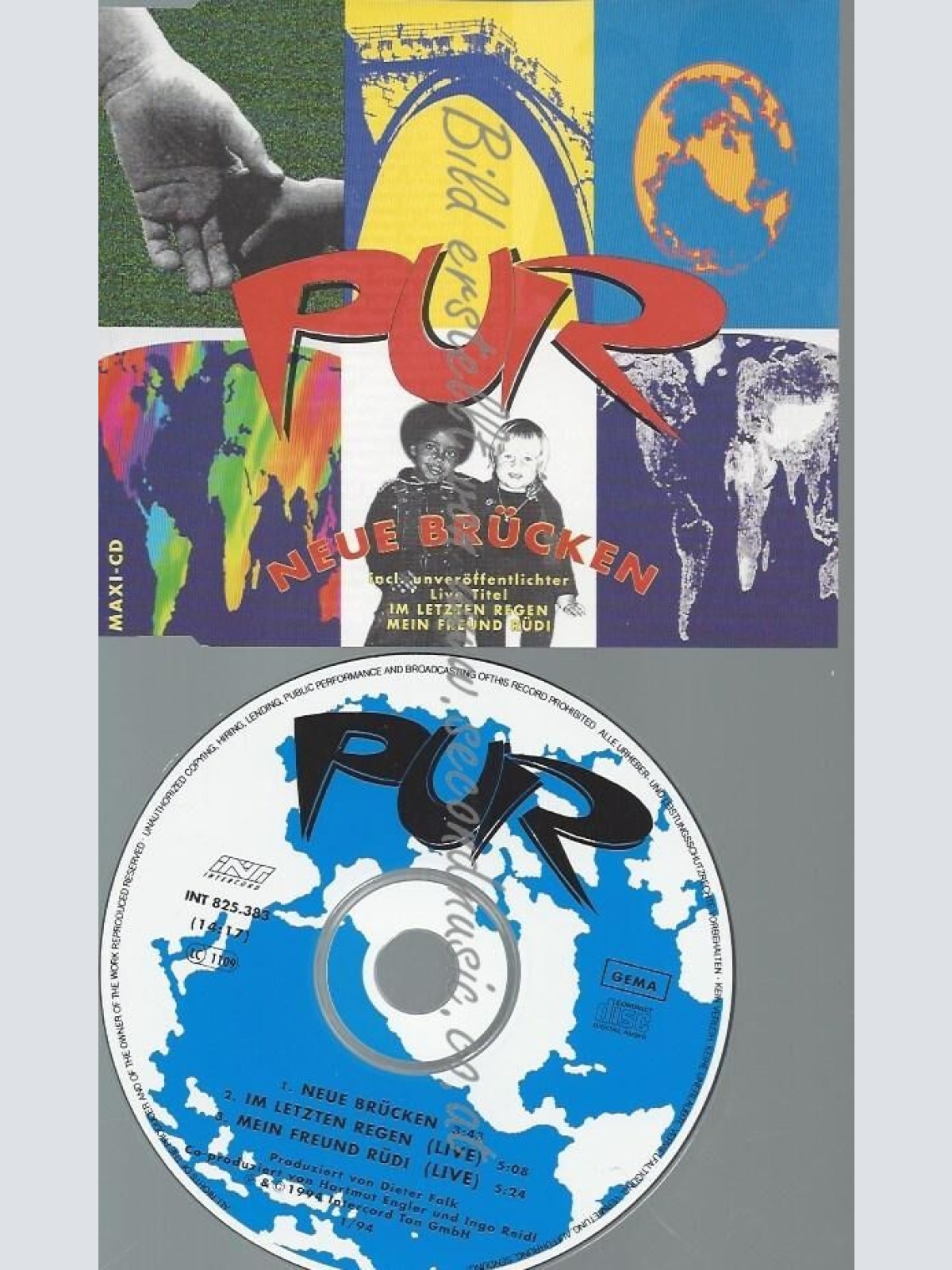 CD--PUR--NEUE BRÜCKEN SINGLE
