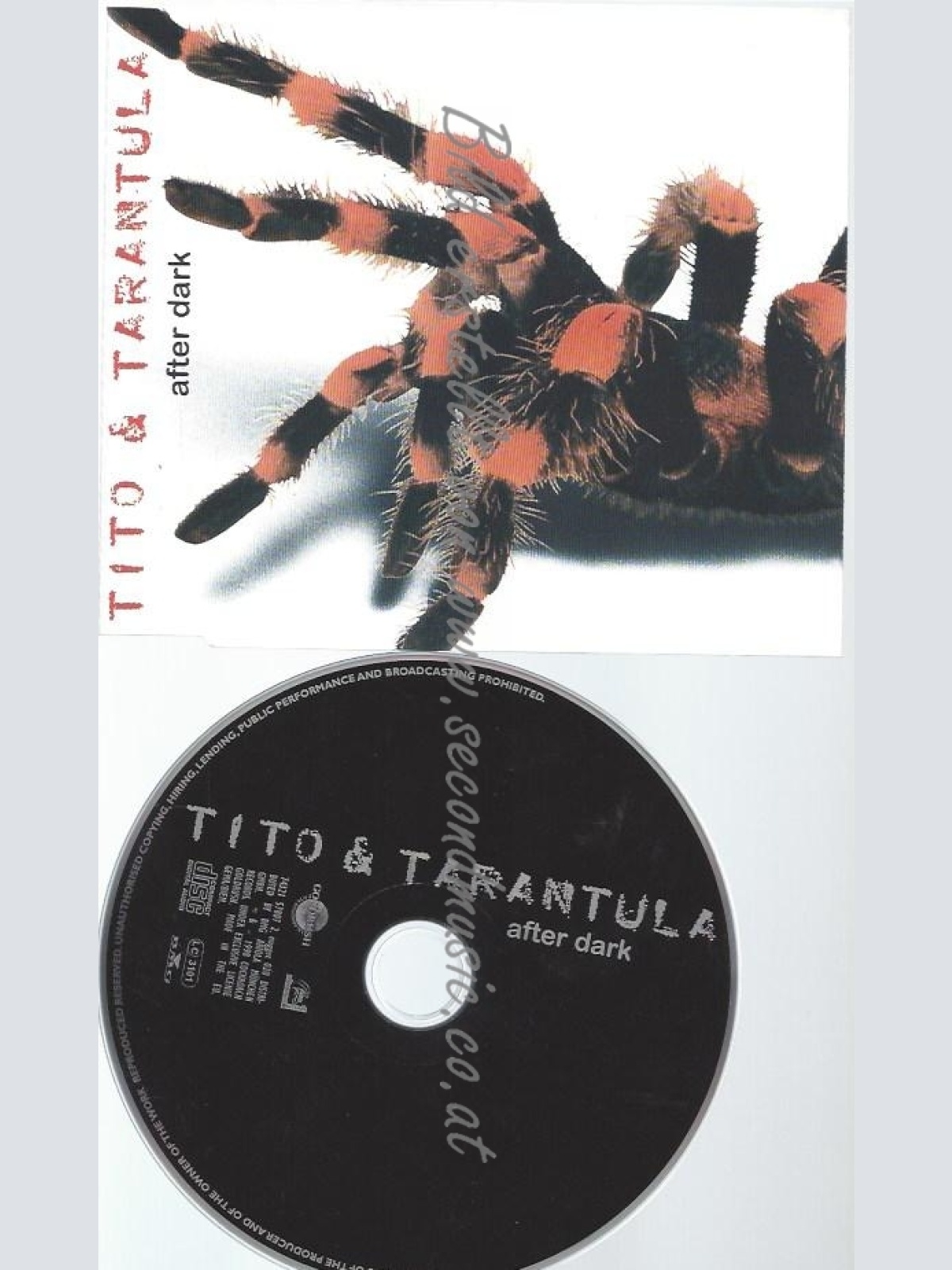 CD--TITO & TARANTULA--AFTER DARK | MAXI