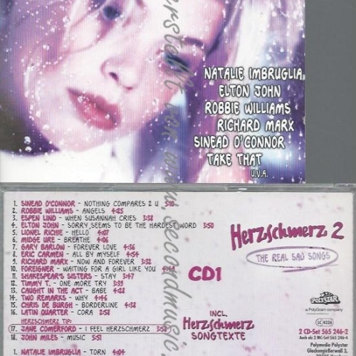 CD--VARIOUS--HERZSCHMERZ  VOL 2 | DOPPEL-CD