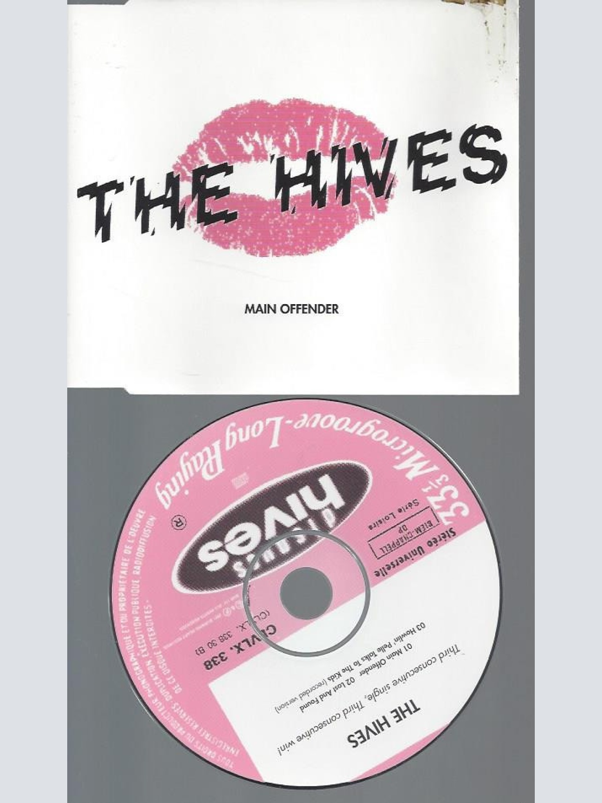 CD--THE HIVES--MAIN OFFENDER --PROMO