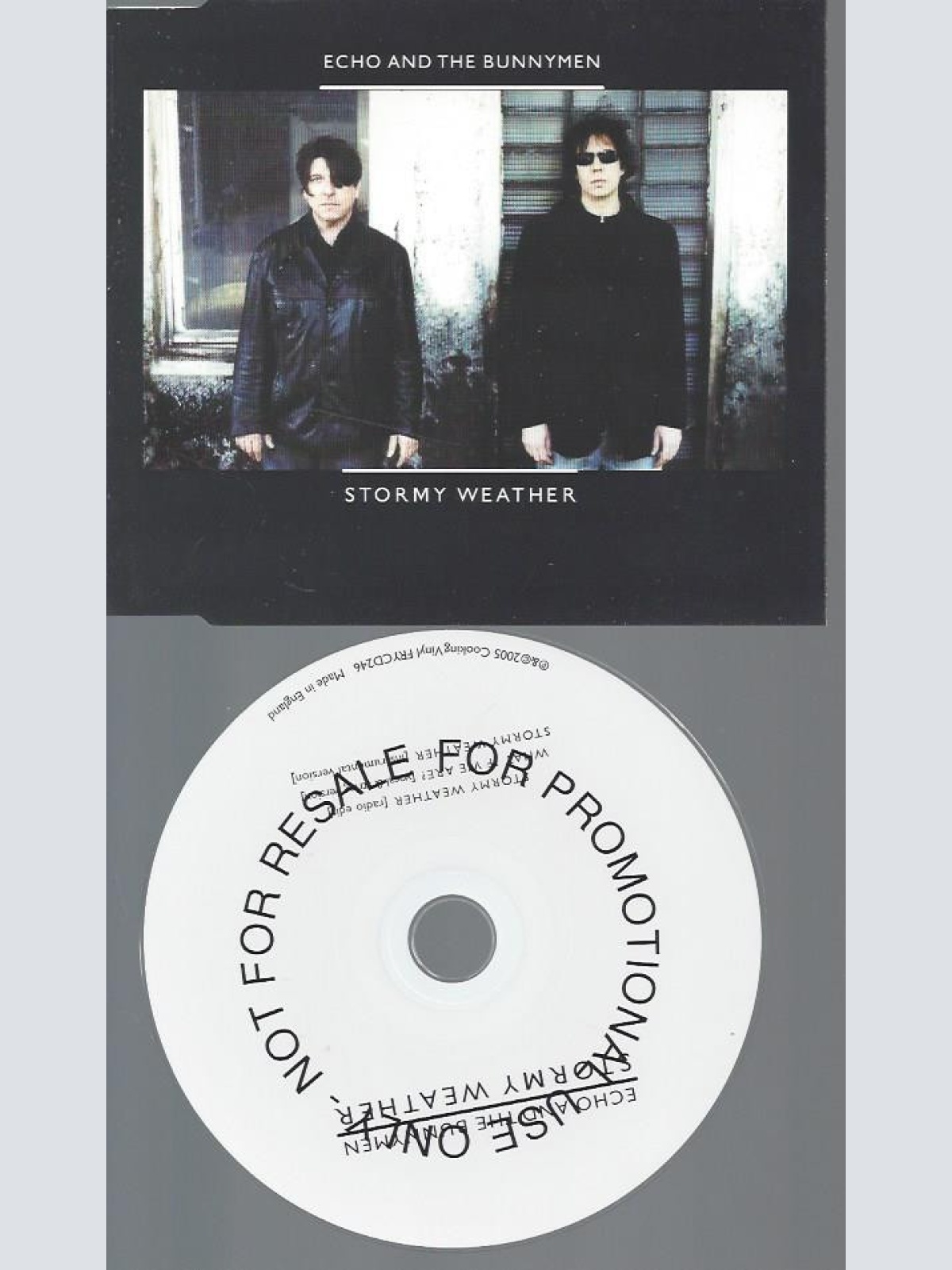 CD--ECHO AND THE BUNNYMEN--STORMY WEATHER --PROMO