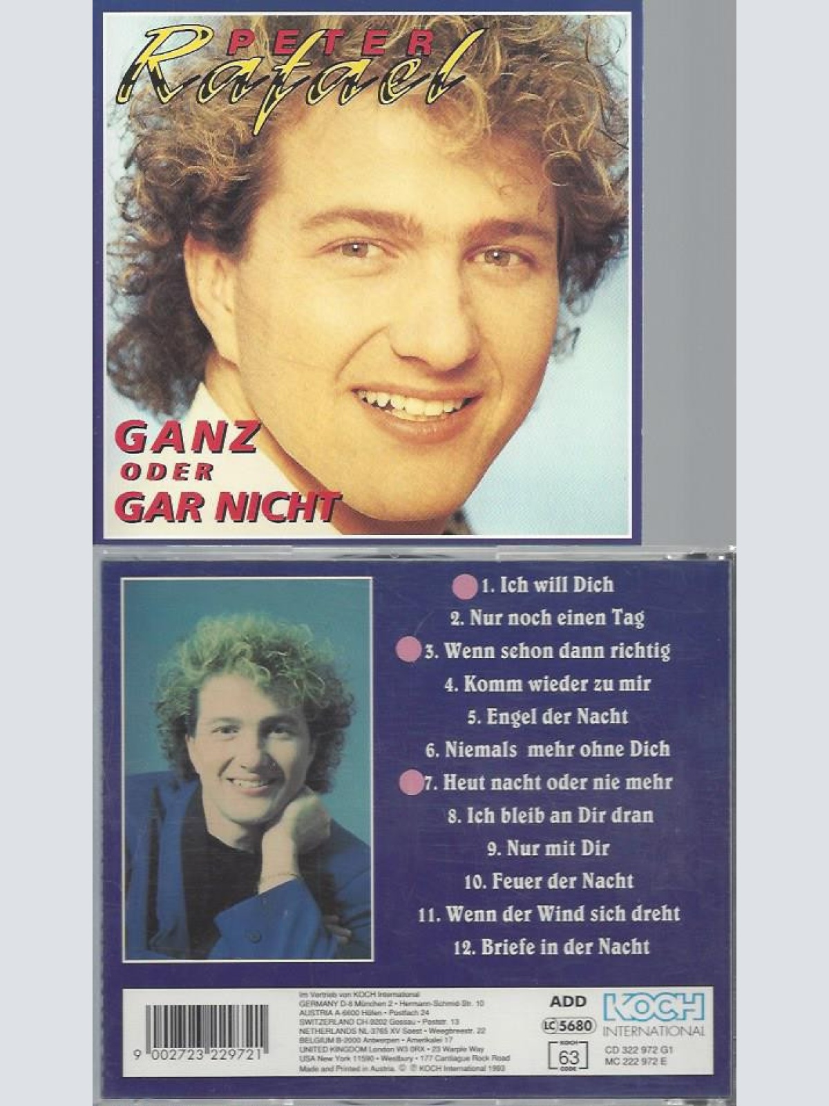 CD--PETER RAFAEL--GANZ ODER GAR NICHT