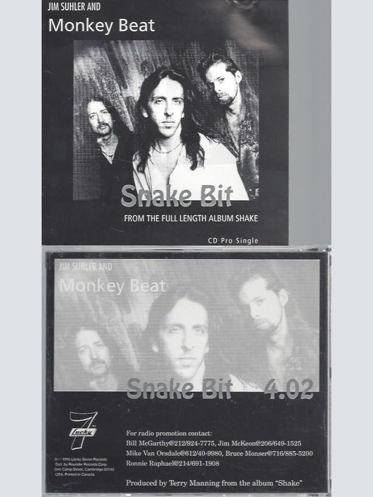 CD--JOHN SULER AND THE MONKEY BEAT--SNAKE BIT