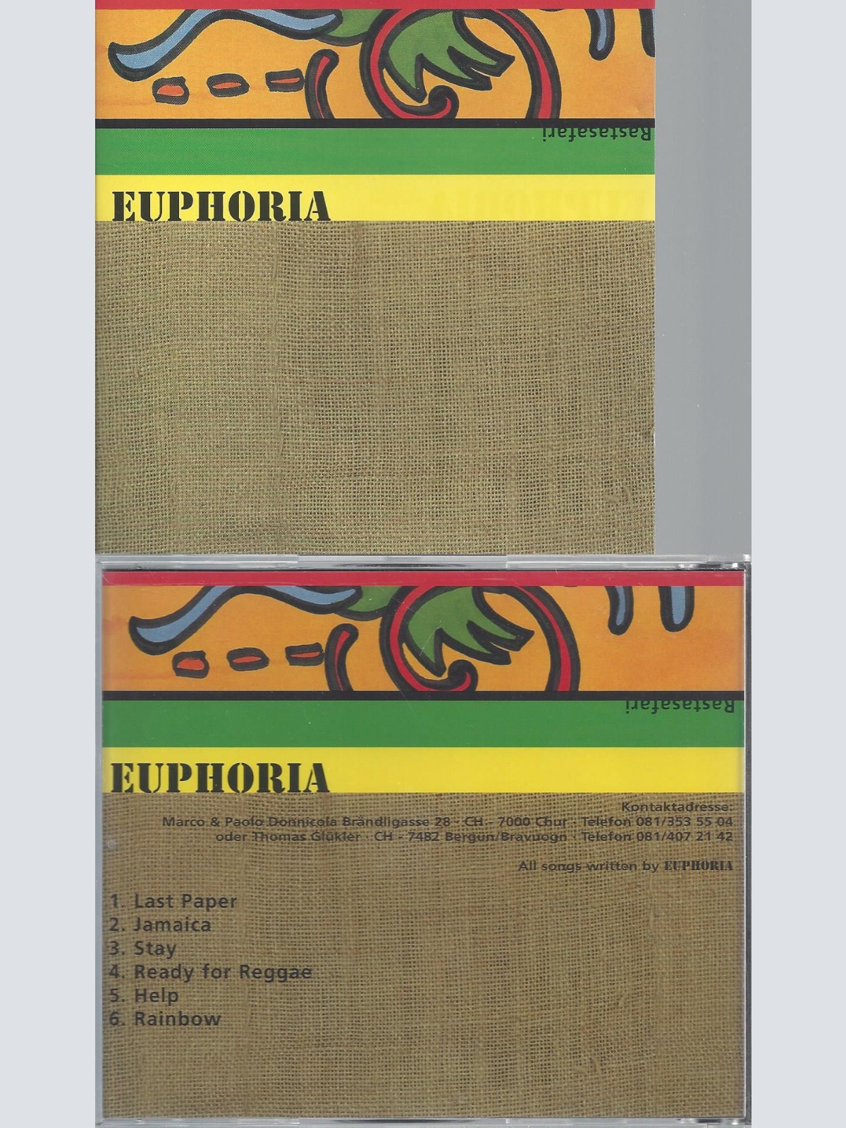 CD--EUPHORIA--RASTASAFARI