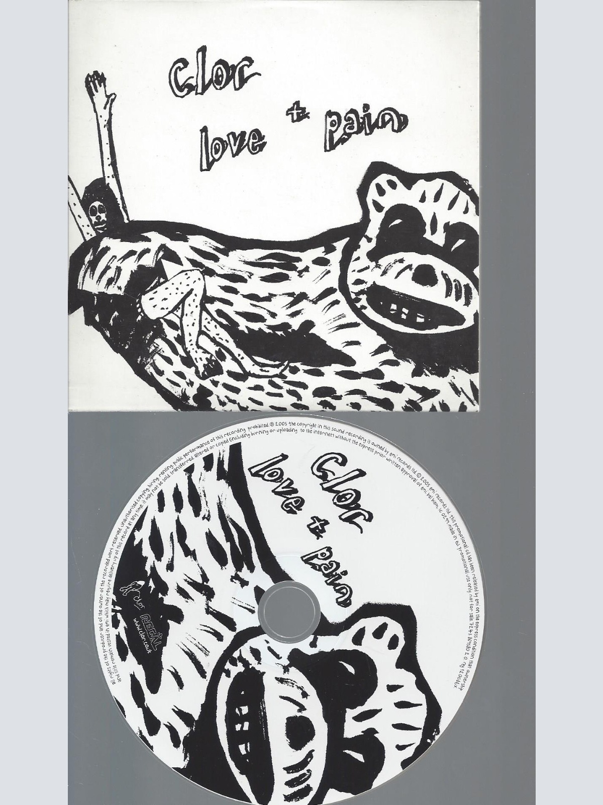 CD-CLOR LOVE AND  PAIN  --PROMO