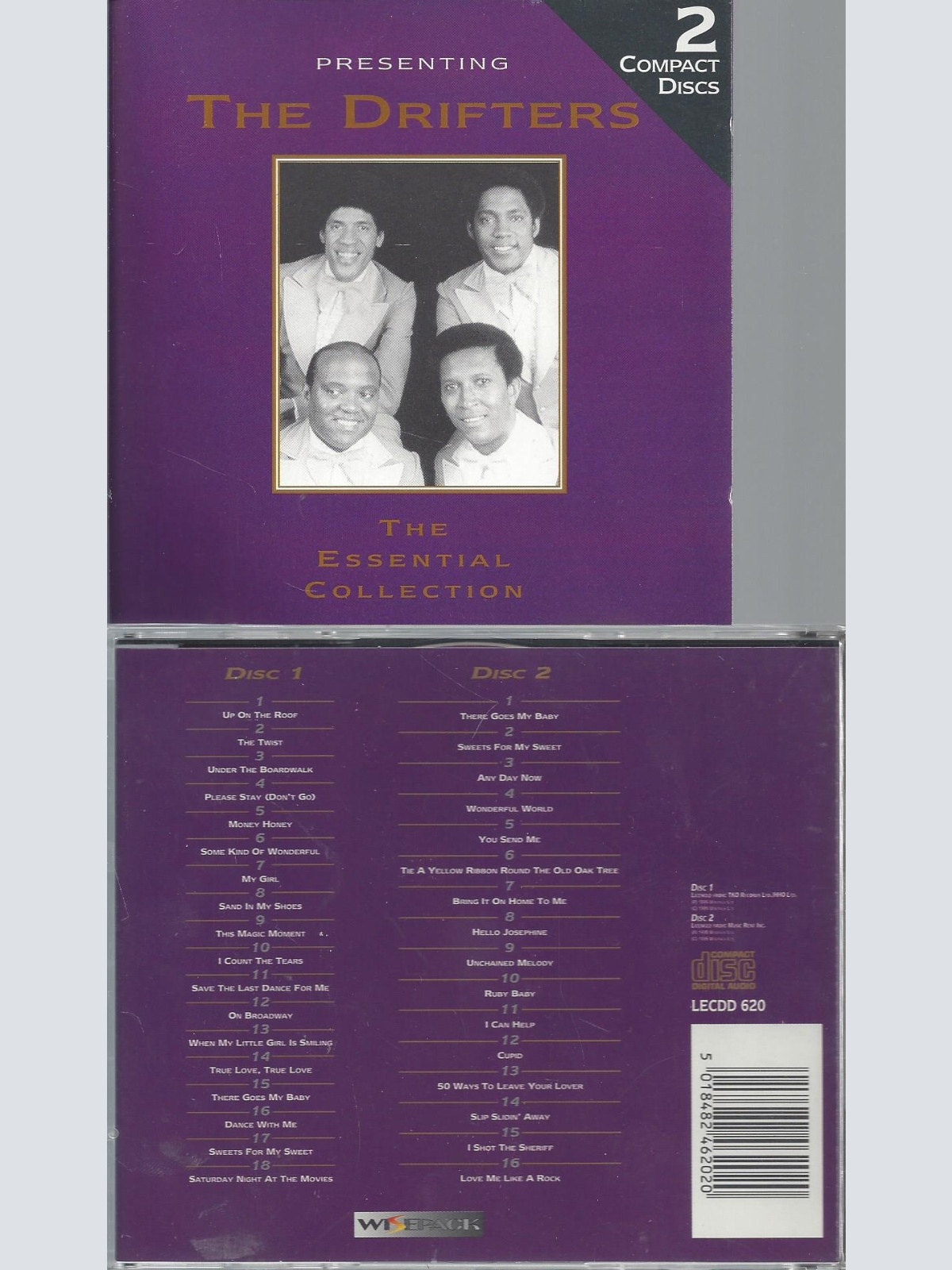 CD--THE DRIFTERS THE ESSENTIAL COLLECTION