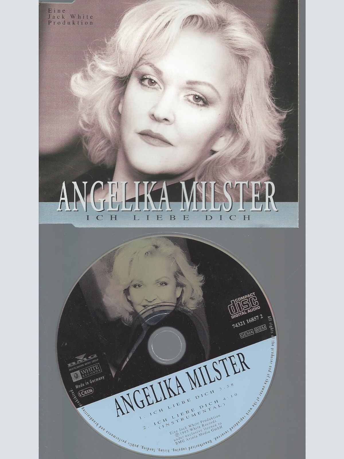 CD-ANGELIKA MILSTER ICH LIEBE DICH