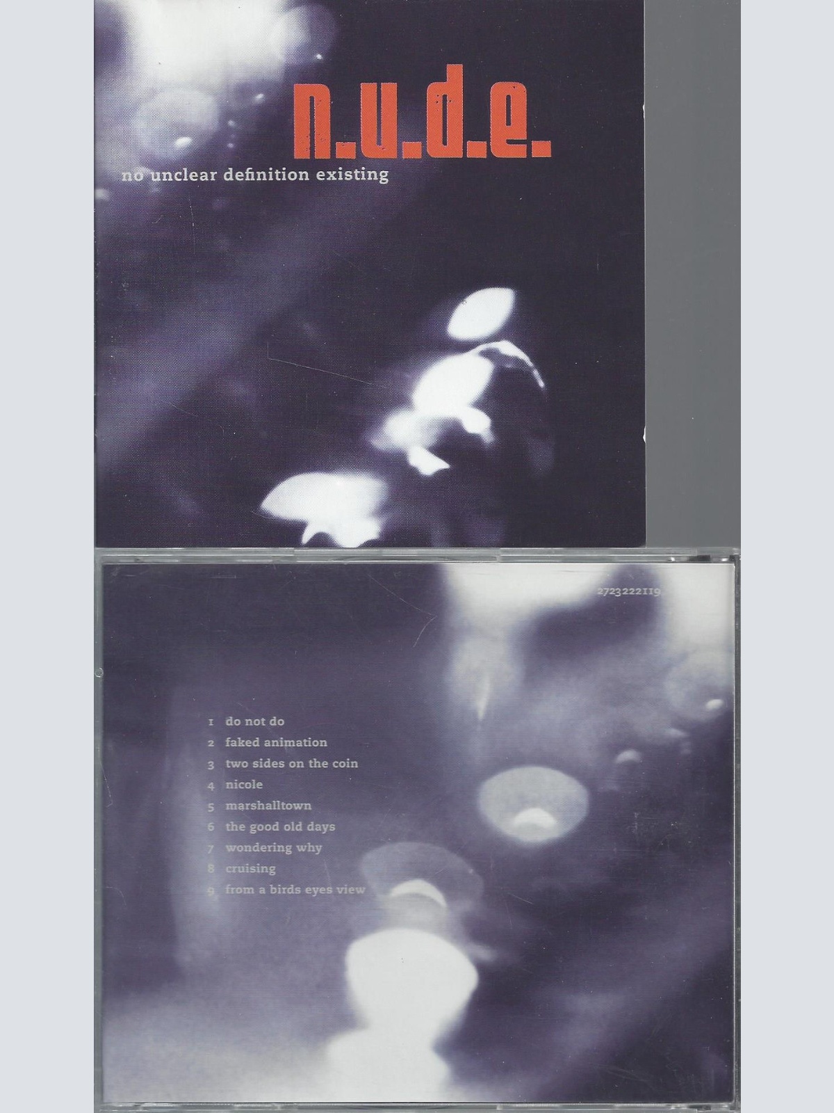 CD-- N U D E  -- NO UNCLEAR DEFINITION EXISTING