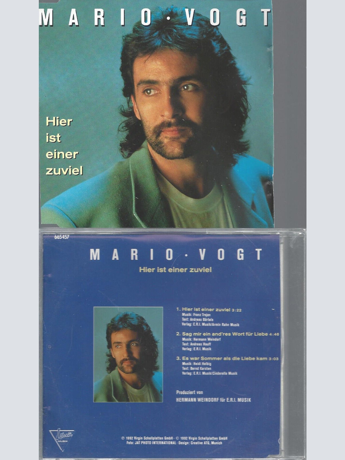 CD--MARIO VOGT HIER IST EINER ZUVIEL