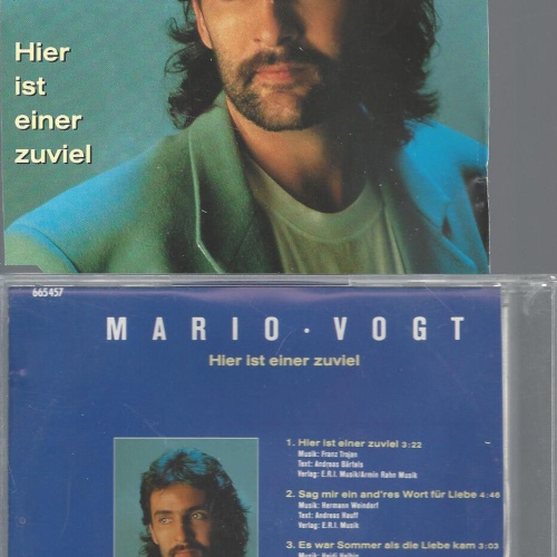 CD--MARIO VOGT HIER IST EINER ZUVIEL