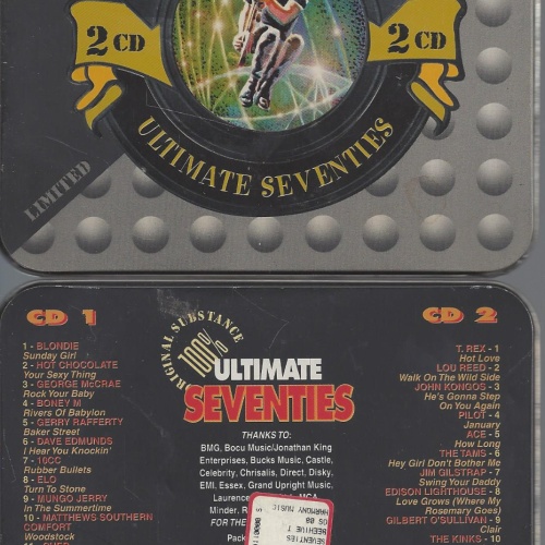 CD-VARIOUS--ULTIMATE 70'S--SEVENTIES