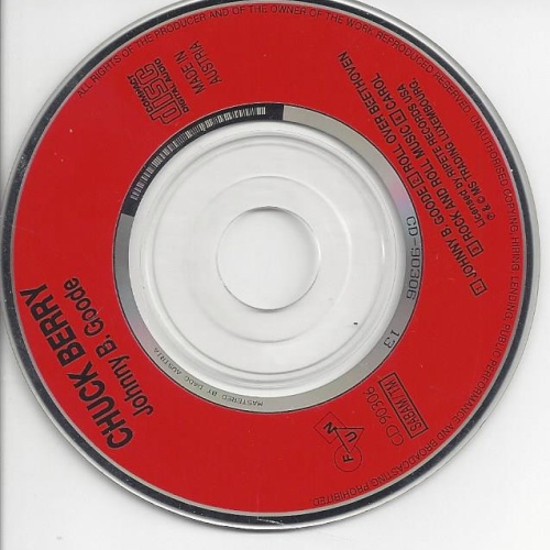 CD-CUCK BERRY--JOHNNY B GOODE--3" CD OHNE COVER