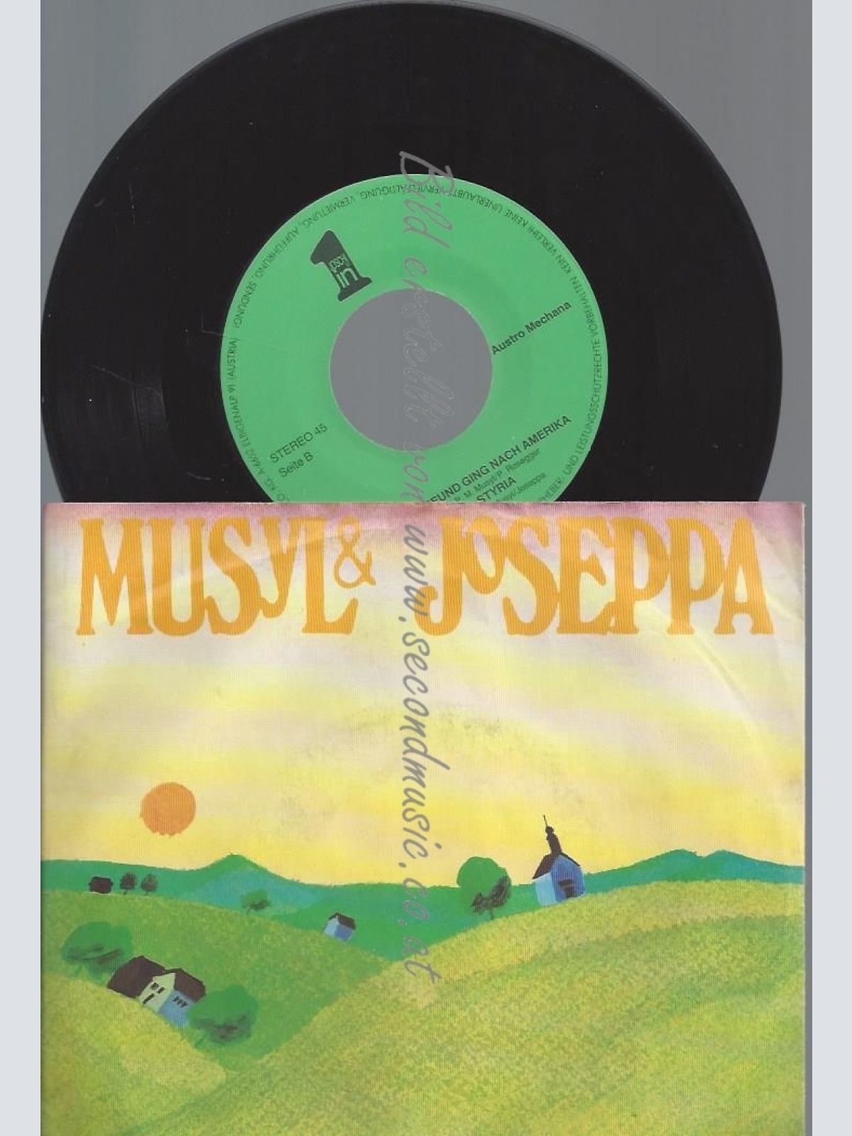 7"--MUSYL & JOSEPPA--DIE STEIRISCHE ROAS