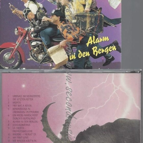 CD--DOLOMITEN SEXTETT LIENZ UND LIENZ DOLOMITEN SEXTETT--ALARM IN DEN BERGEN