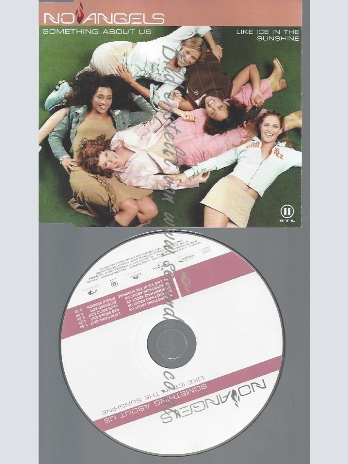 CD--IKE ICE IN THE SUNSHINE | SINGLE/ NO ANGELS--SOMETHING ABOUT US