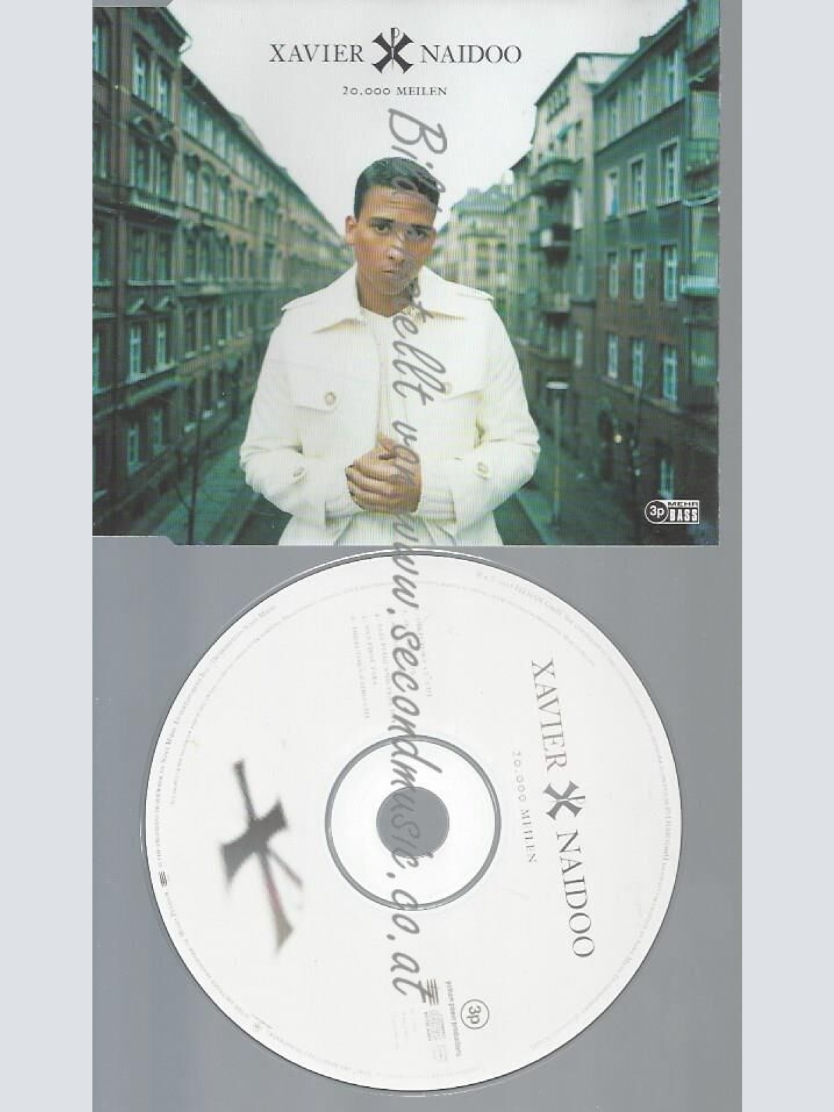 CD--XAVIER NAIDOO--20.000 MEILEN | SINGLE